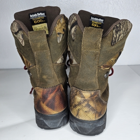 Irish Setters Camo Hunting Boots Trophy Trackers by Red Wing Men's Size 9.5 - Picture 8 of 12